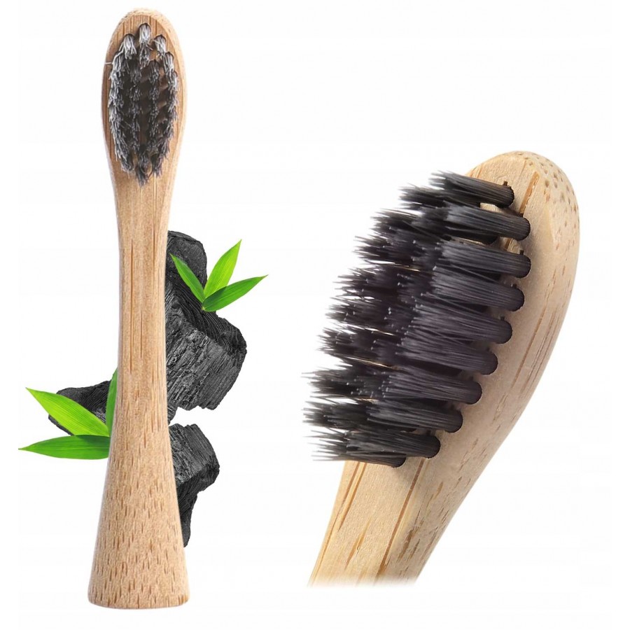Końcówka bambusowa do szczoteczki Sonic Bamboo Clean, włosie w kształcie rombu
