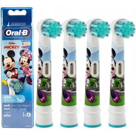 Końcówki Oral-B Stages z motywem Myszka Miki do szczoteczki elektrycznej dla dzieci