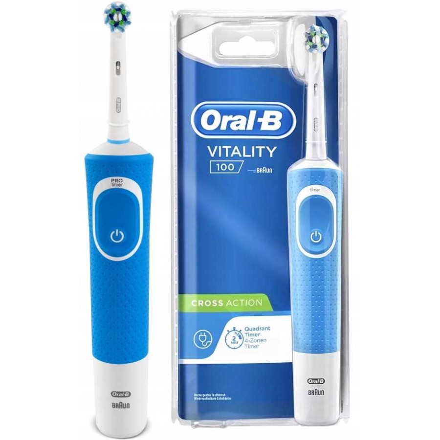 Oral-B Vitality 100 niebieska oryginalna szczoteczka elektryczna