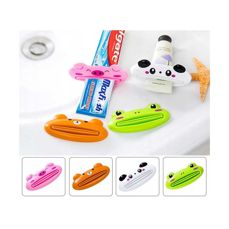 Kolorowy wyciskacz do pasty do zębów dla dzieci, różne wzory