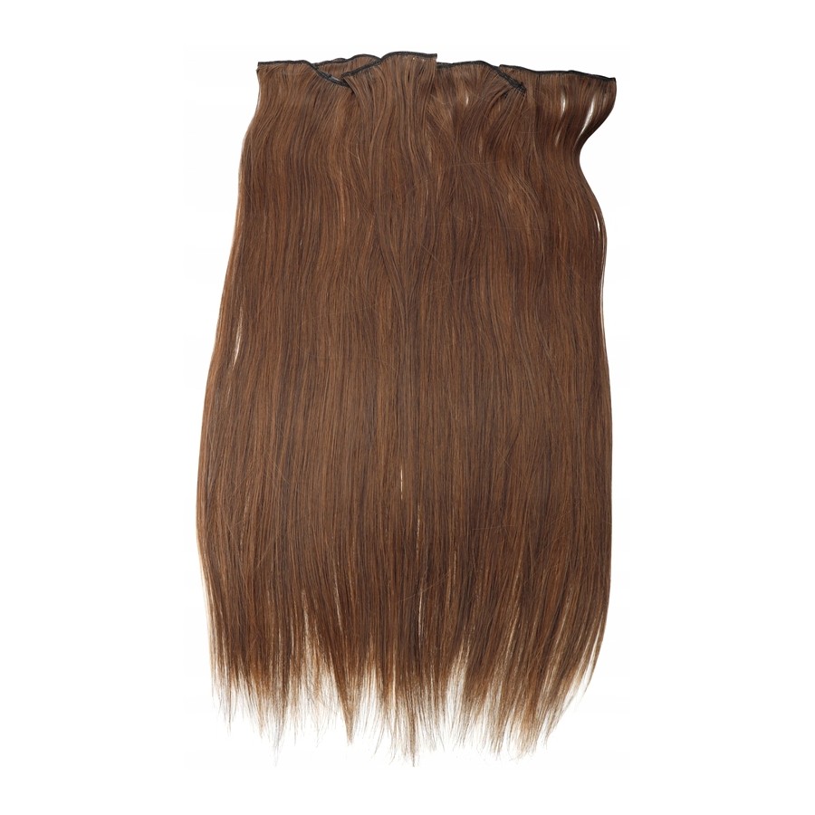 Pasma, treska włosy syntetyczne, długość 60 cm jasnobrązowe, jak naturalne